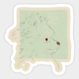 Pomeranian Lover Sticker